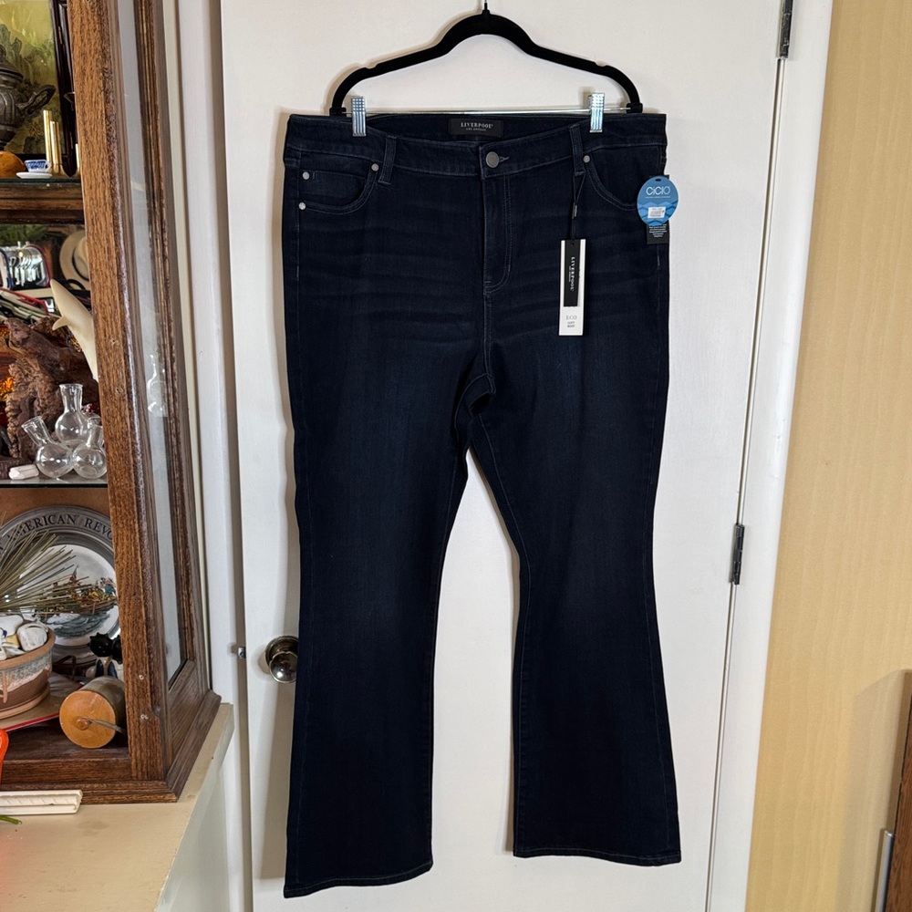 Liverpool Women's Midnight Flare Jeans